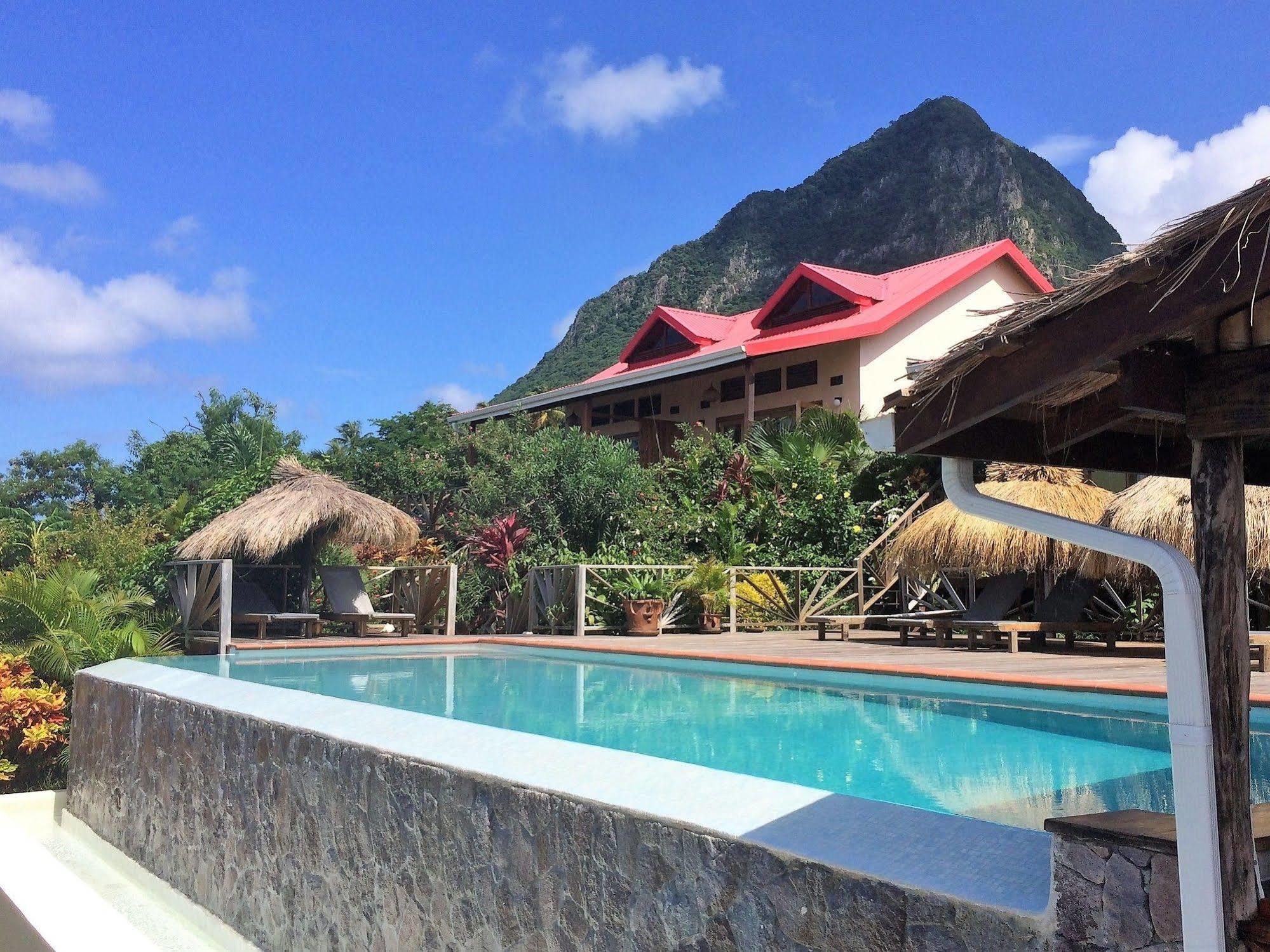 Tet Rouge Resort Soufriere Exterior photo